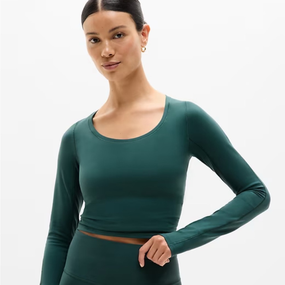Athleta Transcend Top NWT Small Cropped